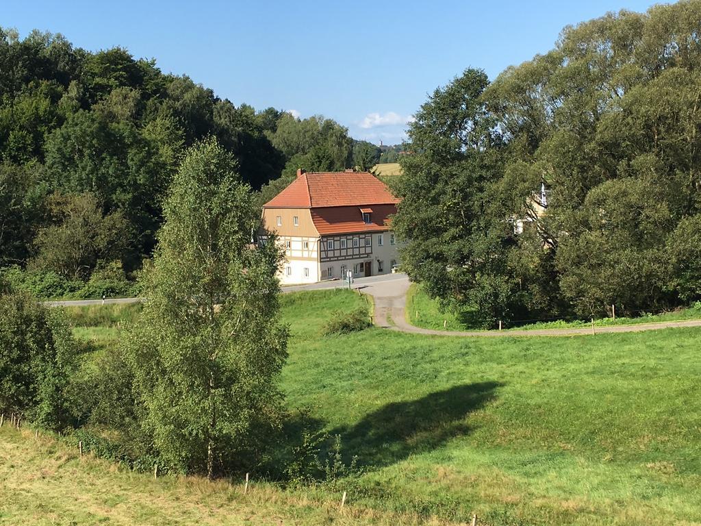Ferienwohnung Richtermuehle Saupsdorf Экстерьер фото